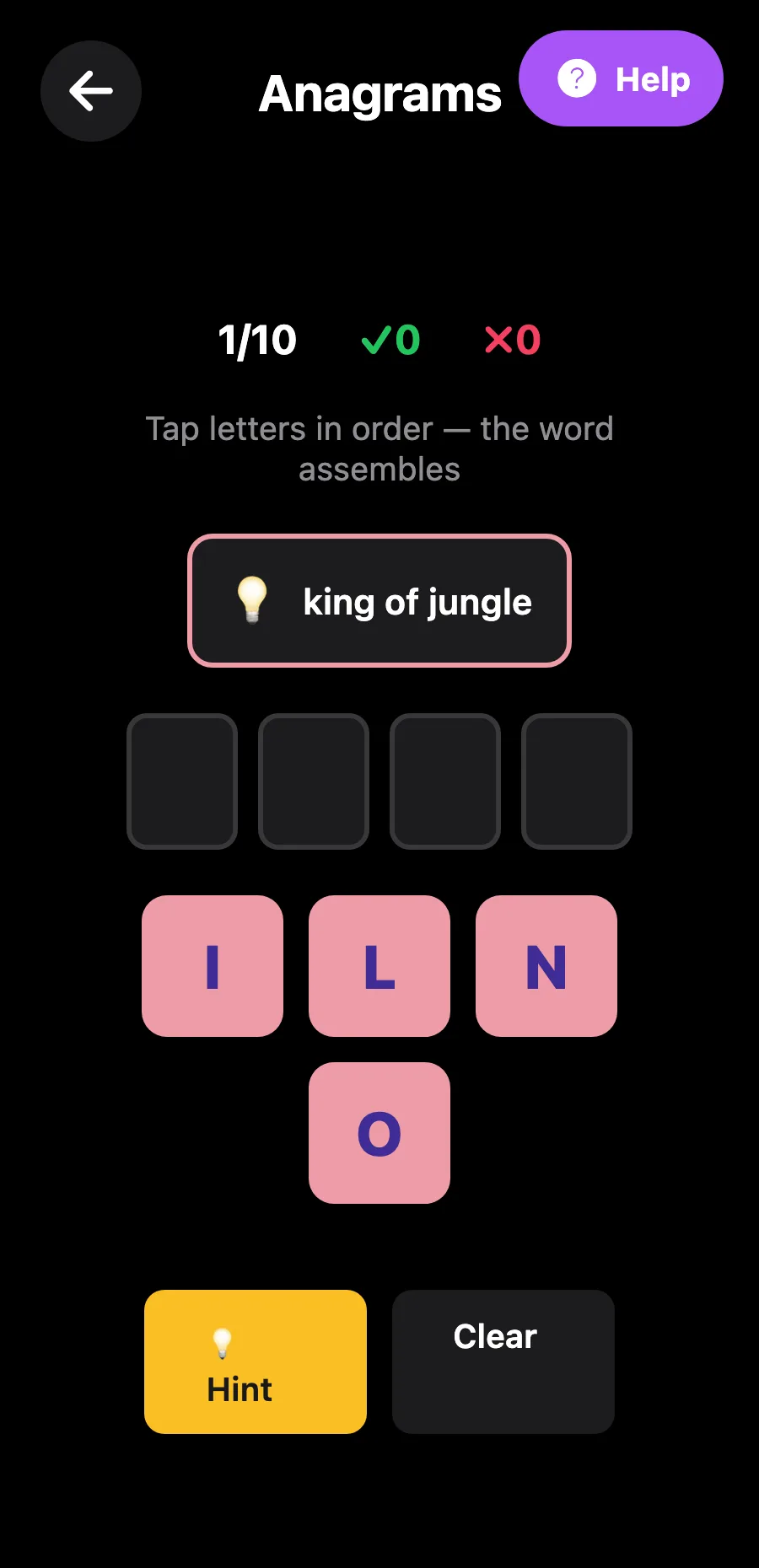 Anagrams